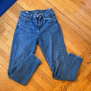 Sz 4 X Long American Eagle Mom Jean